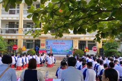 CHƯƠNG TRÌNH TUYÊN TRUYỀN  AN TOÀN GIAO THÔNG CHO HỌC SINH ĐẾN TRƯỜNG