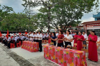 RẠNG RỠ KHAI GIẢNG NĂM HỌC MỚI TẠI TRƯỜNG THCS ĐỒNG THỊNH: HÀNH TRÌNH LỊCH SỬ BẮT ĐẦU – KẾT NỐI SỨC MẠNH TẠI TRƯỜNG CHÍNH CÙNG BA PHÂN HIỆU!